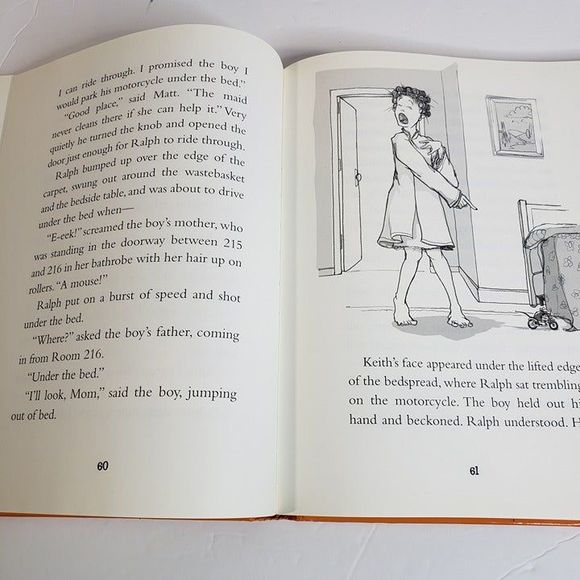 2006 The Mouse and the Motorcycle HBDJ Read Aloud Book Chapter Large - Picture 11 of 12